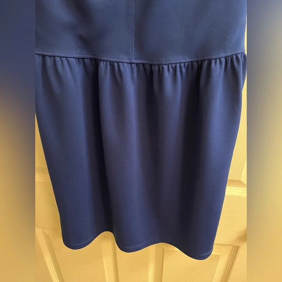 CYNTHIA ROWLEY~ COBALT BLUE~PULLOVER DRESS~SIZE 4 - Picture 6 of 10